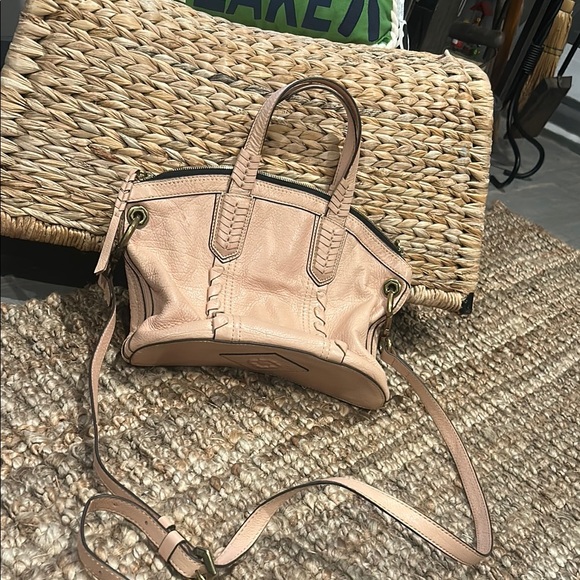 orYANY Cassie Pebbled Leather Mini Convertible Satchel